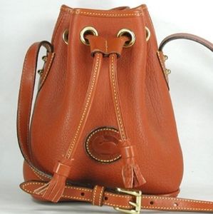 Dooney & Bourke Vintage Drawstring Bucket Bag